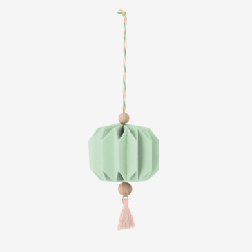 pampille origami olwenn mint papier texturés pliage main millimetree