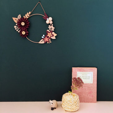 millimetree couronne lilwenn taille M origami burlat chaine cuivre