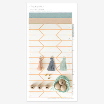 Kit 3 pampilles | rouille |