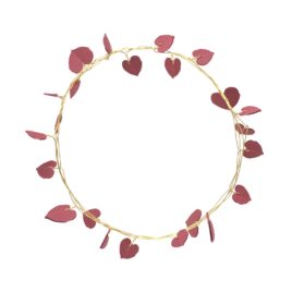 Couronne Filaire | chaîne de coeur |