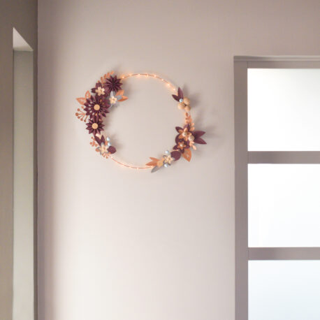 #couronne Lilwenn #size XL 
#cassis
colorplan paper
fait-main pliage main création @millimetree