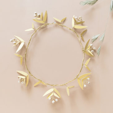 Couronne Filaire | baie rose |