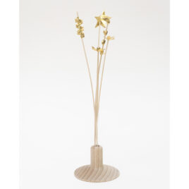 Bec n°1 fleuri | gold |